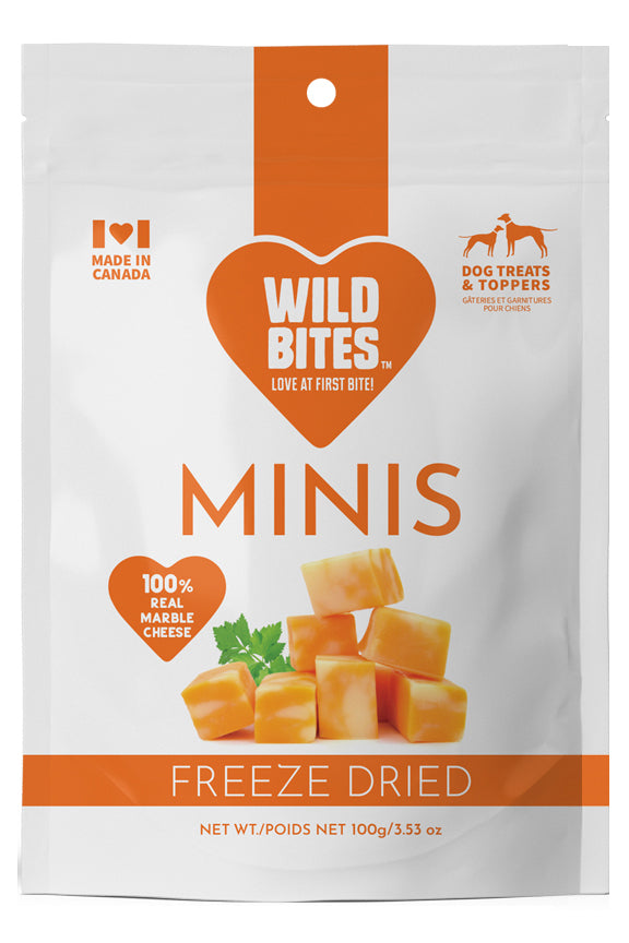 FREEZE DRIED MARBLE CHEESE MINIS