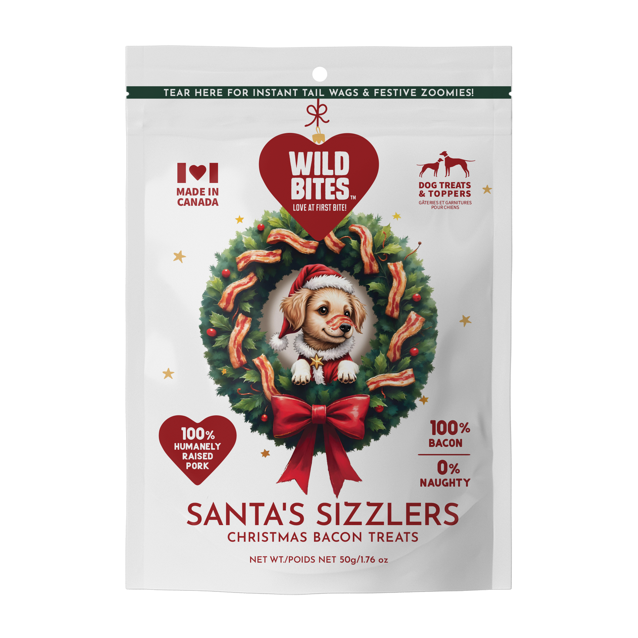 SANTA'S BACON SIZZLERS!